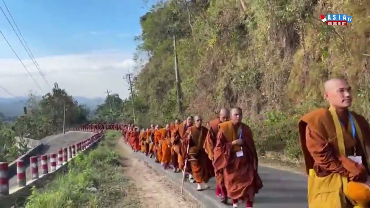 Rayamati to Khagrachari Bhikkhu Sangha Hill tract Bangladesh Buddhist.