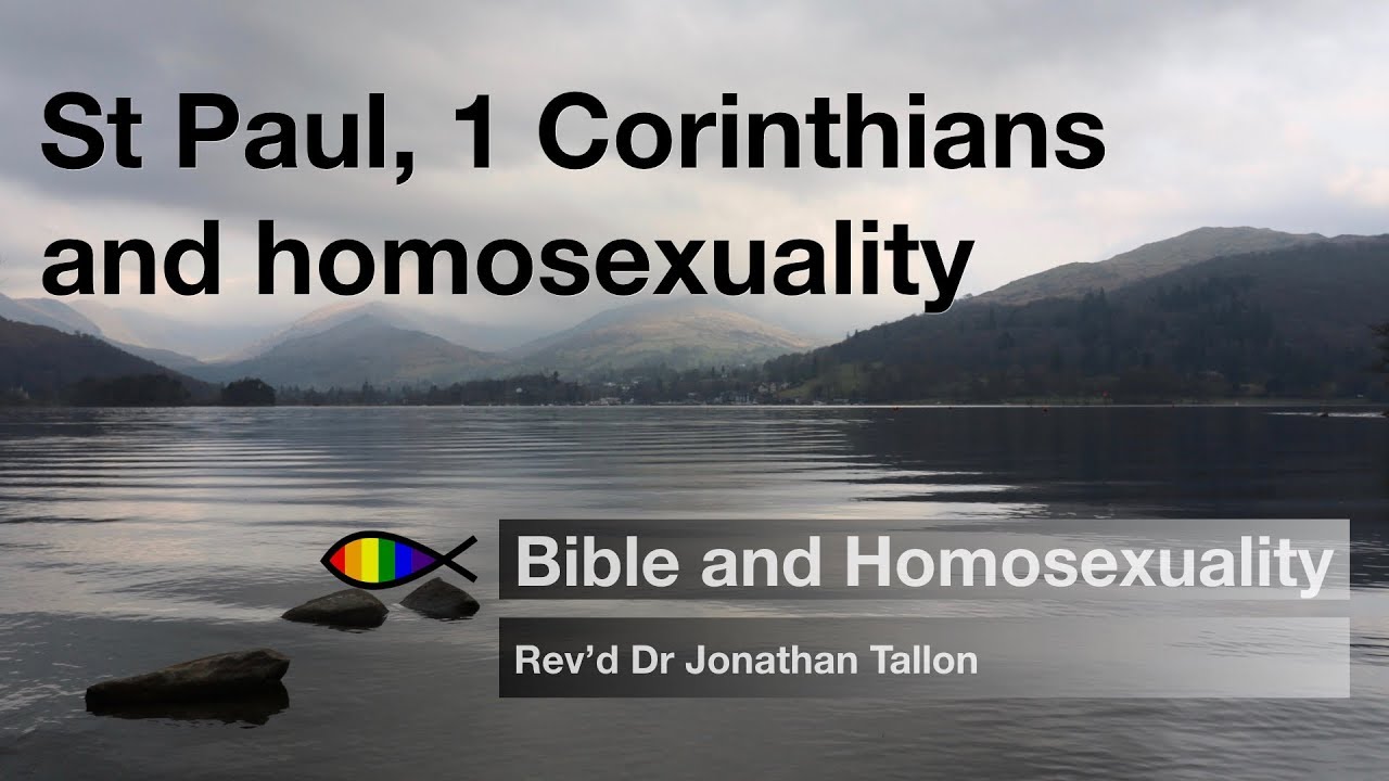 St Paul, 1 Corinthians and homosexuality
