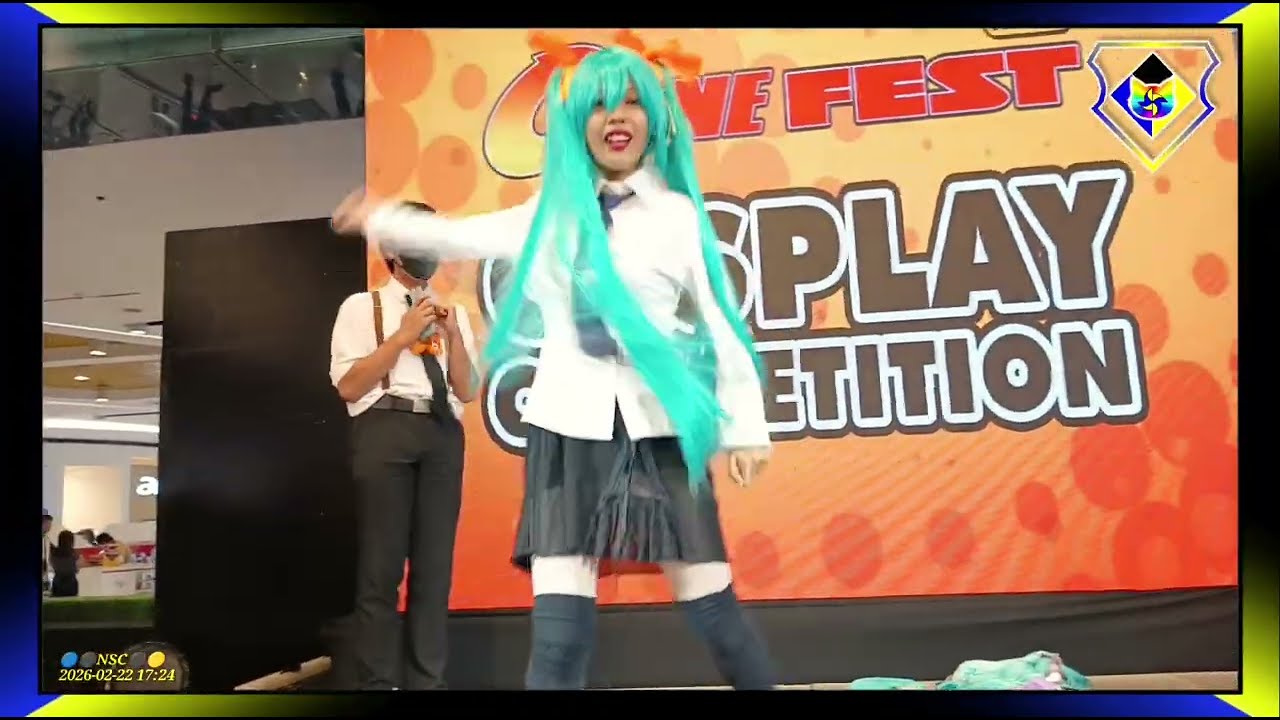 Meredy Carlos' cosplay performance at Mini Ozine Fest at SM North EDSA ,The Annex, L4