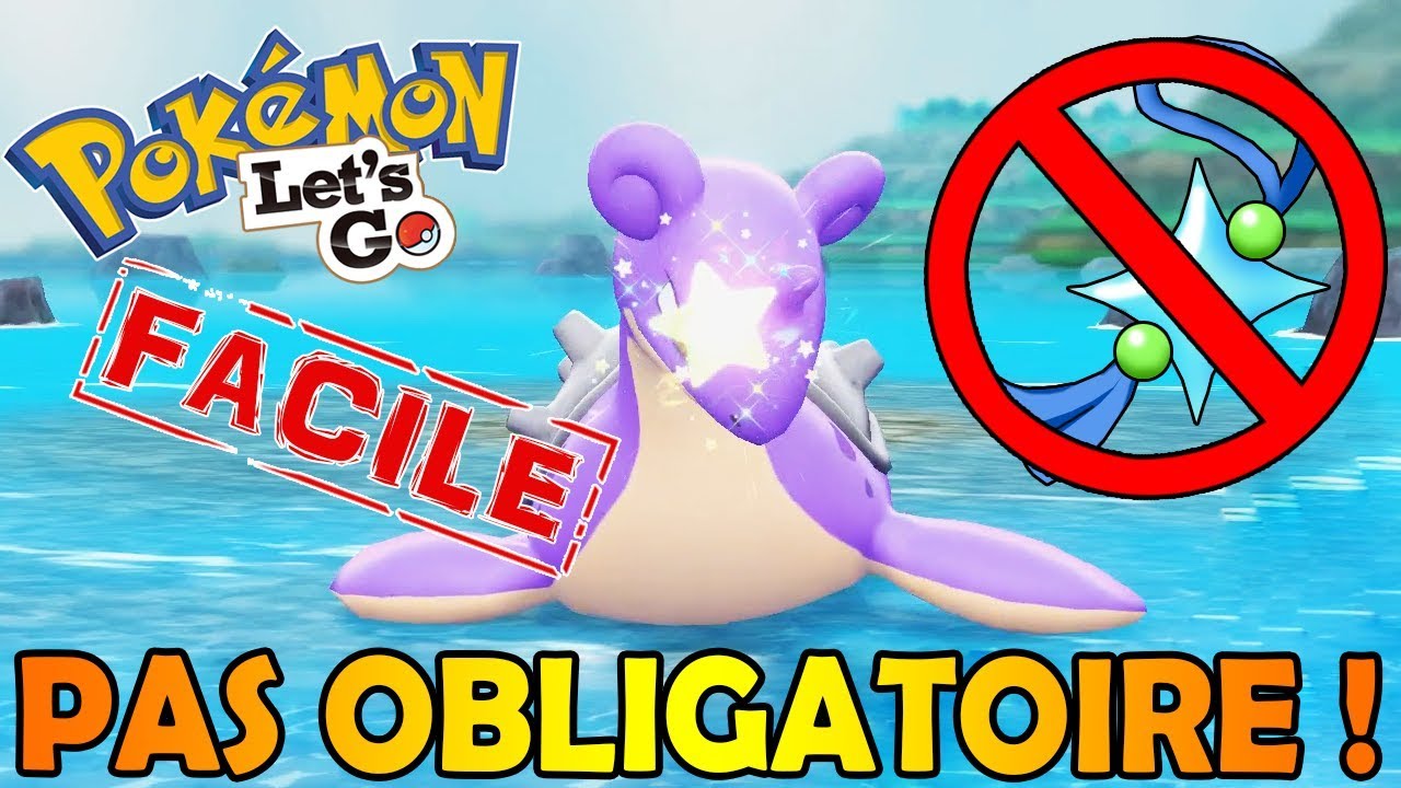 AVOIR DES SHINYS SANS CHARME CHROMA DANS POKEMON - LET'S GO PIKACHU & ÉVOLI