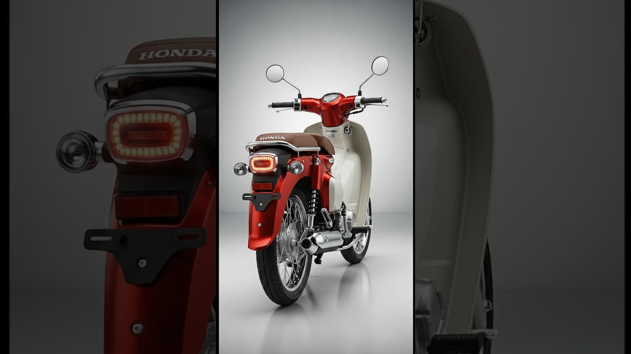 New 2026 Honda Super Cub 110 / C125 – Classic Retro Style & Modern Tech