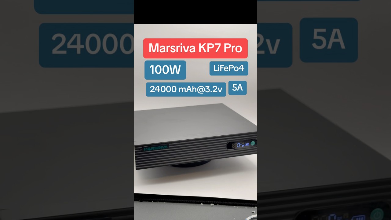 Marsriva KP7 Pro 100W DC UPS. Що здатен видавать 5А на 12в порту. #дбждляроутера