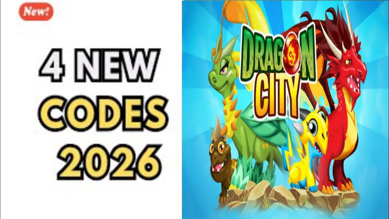 NEW 🎁 Dragon City Codes January 2026 | All Working Dragon City Gift Codes | How To Redeem