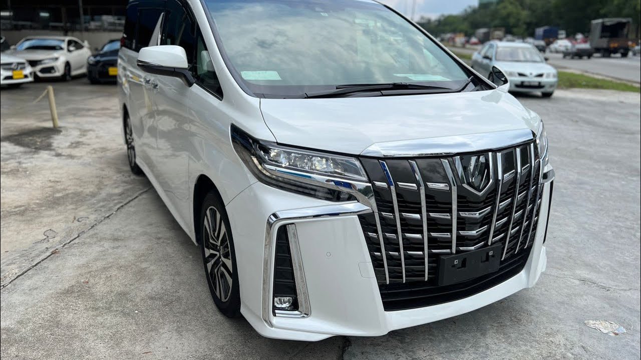 2021 TOYOTA ALPHARD 2.5 SC JAPAN SPEC REVIEW CAR #malaysia #toyota #alphard