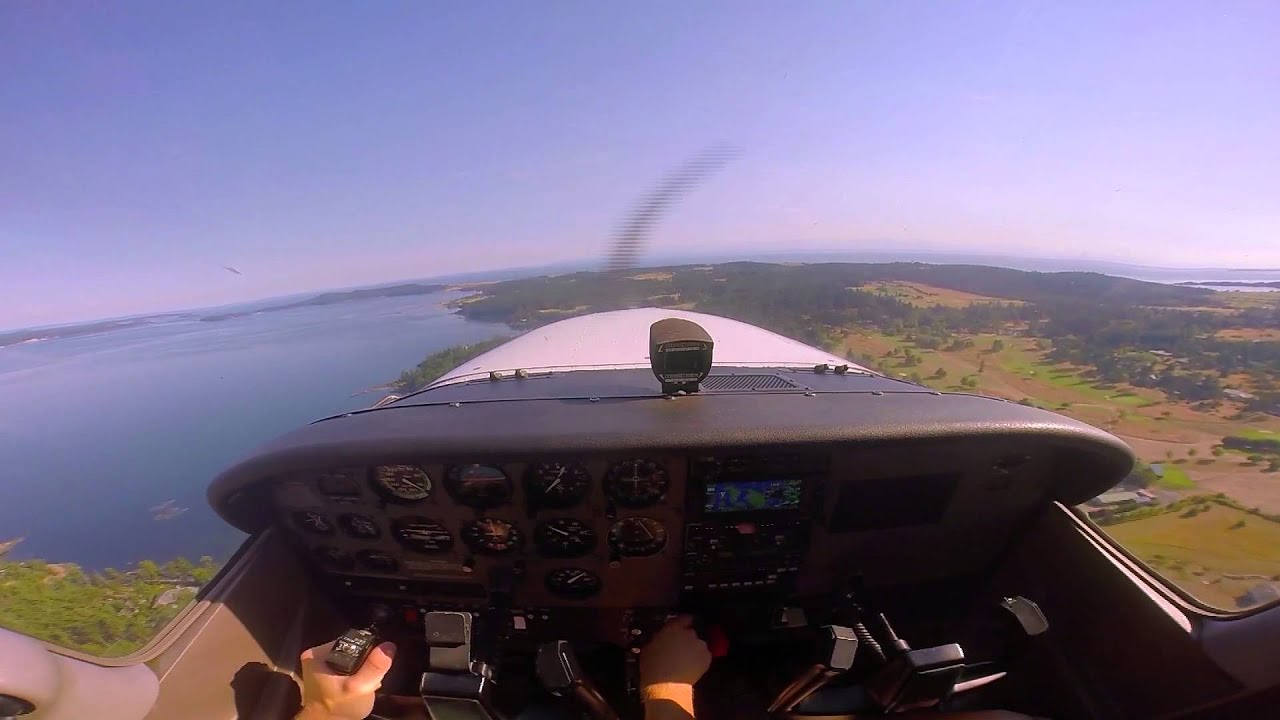 Cessna 172 Flight Paine Field (KPAE) to Friday Harbor (KFHR)