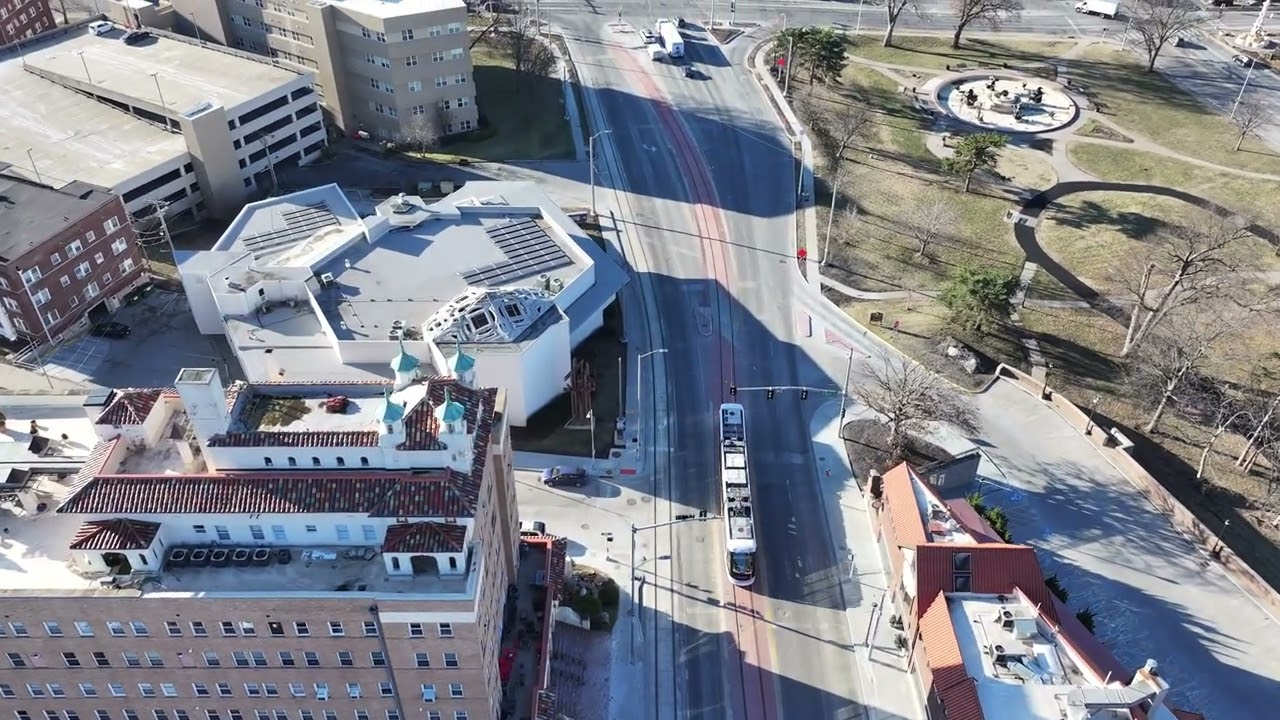 KC Streetcar Main Street Extension Testing 2025