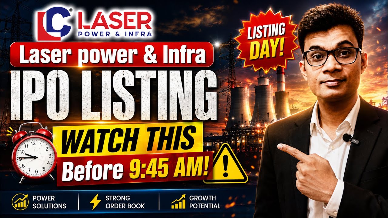 Laser Power & Infra IPO Listing Day Strategy 🔥 Hold or Sell? | Laser Power IPO Target