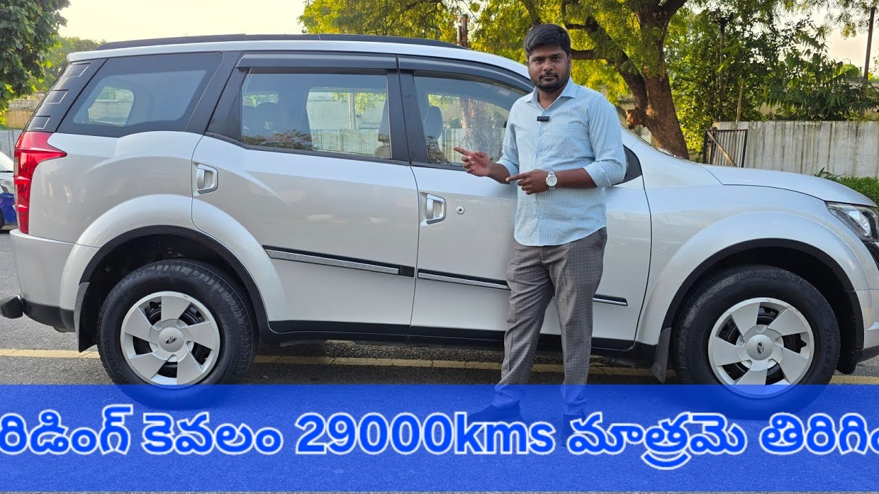 మహింద్రా XUV 500 W6 డీజిల్ AUTO 2017/4 మోడల్ అమ్మబడును #9550238766# car డిల్లి లో వుంది 