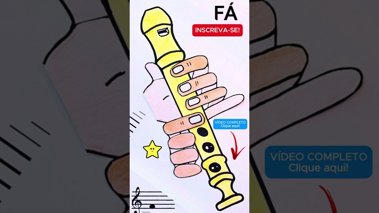 ⭐ Estrellita Donde Est&aacute;s simplificada, Tutorial con animaci&oacute;n para flauta dulce