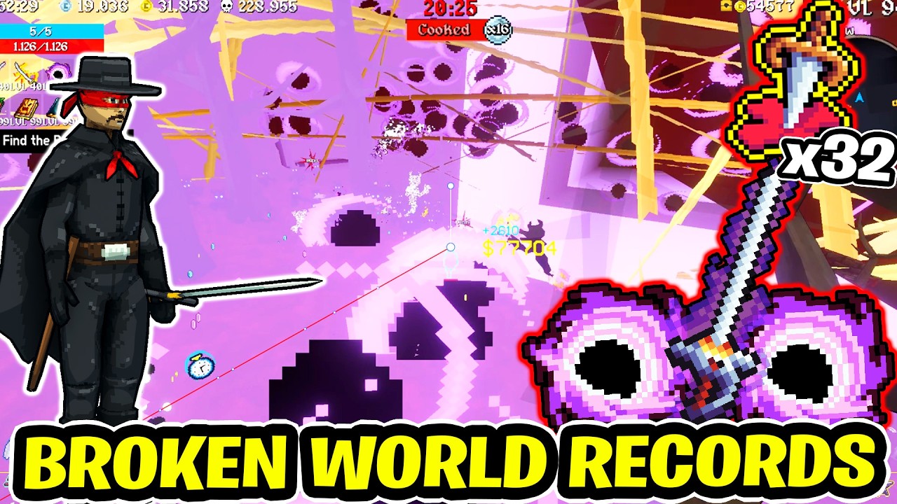 My Weapon Completely Broke WORLD RECORDS in Megabonk