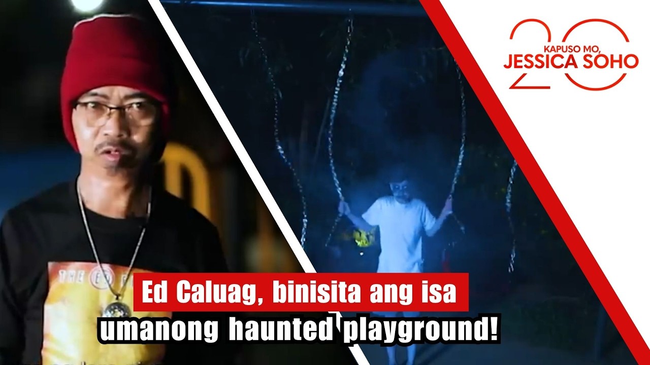 Ed Caluag, binisita ang isa umanong haunted playground! | Kapuso Mo, Jessica Soho