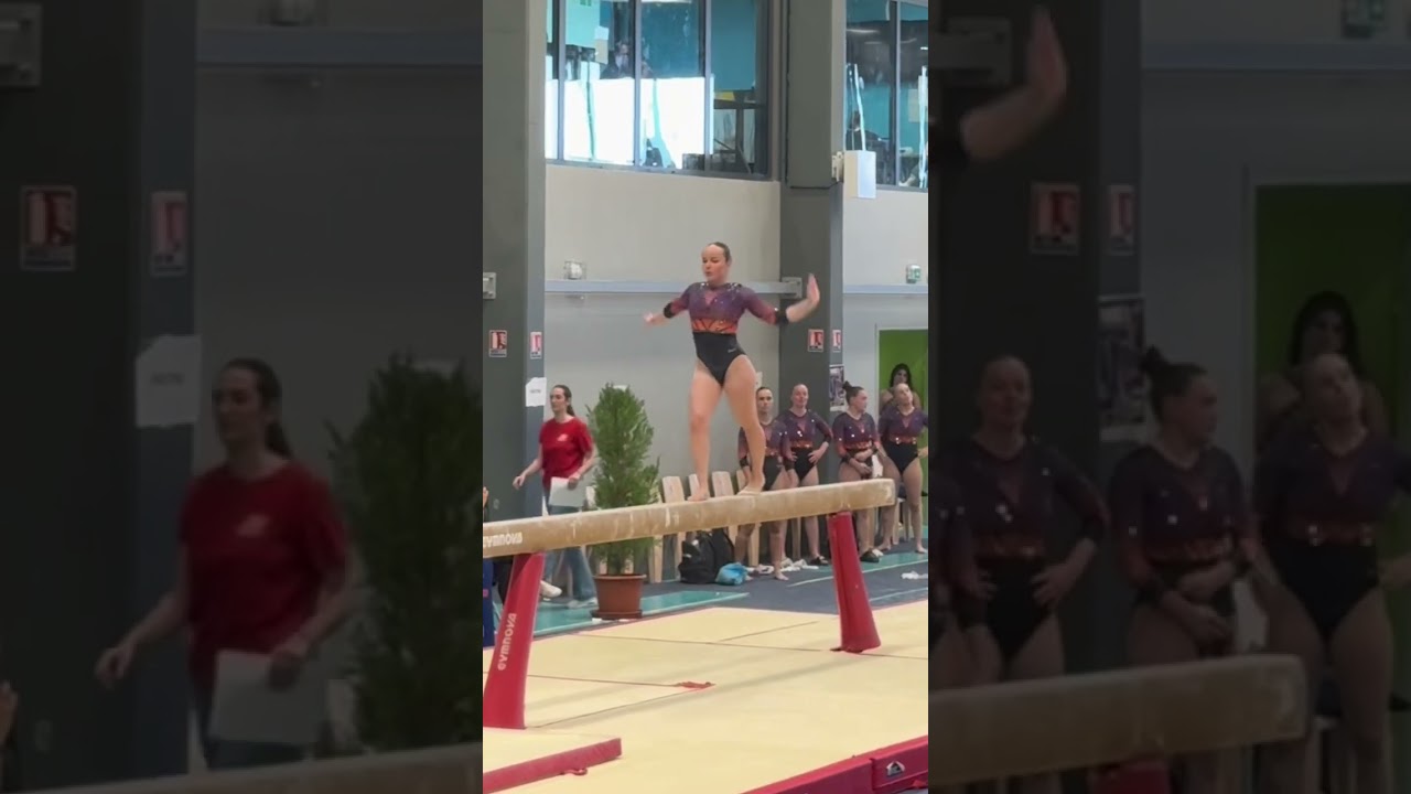 🥳 #gym #gymnastique #competition