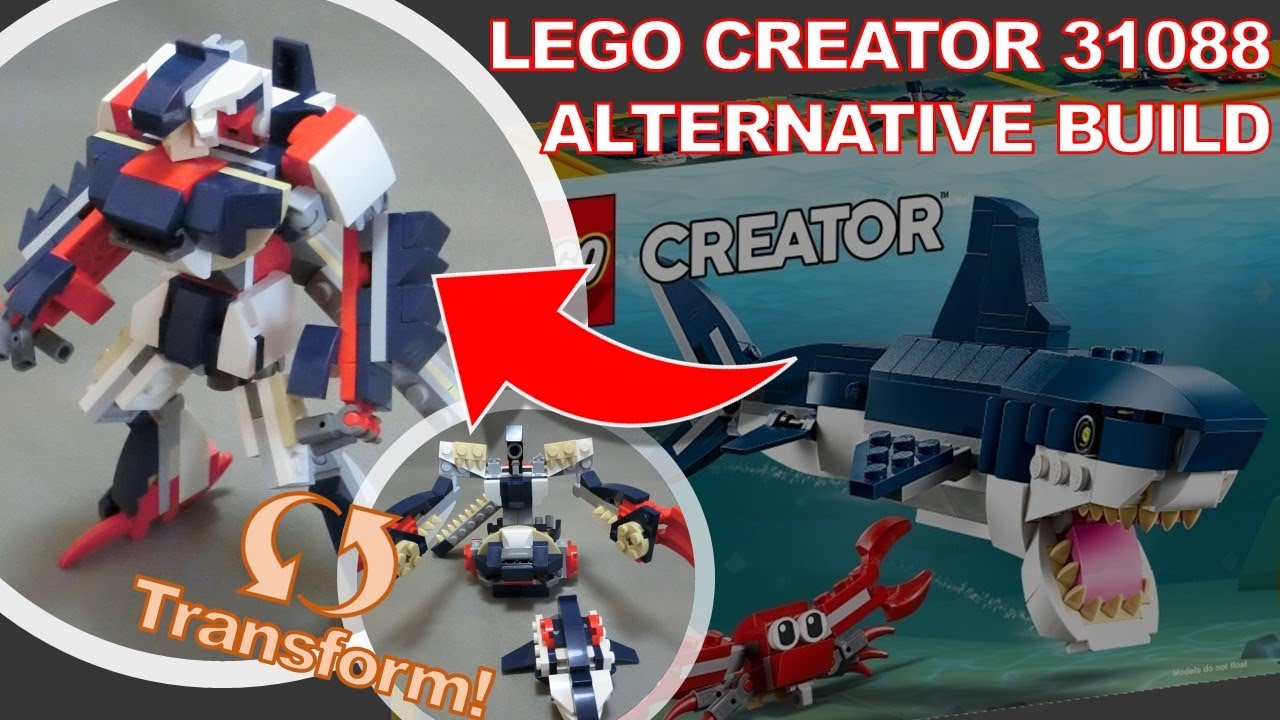LEGO CREATOR 31088 Alternative Build - Transformable Robot “SAMEHADA”  - MOC