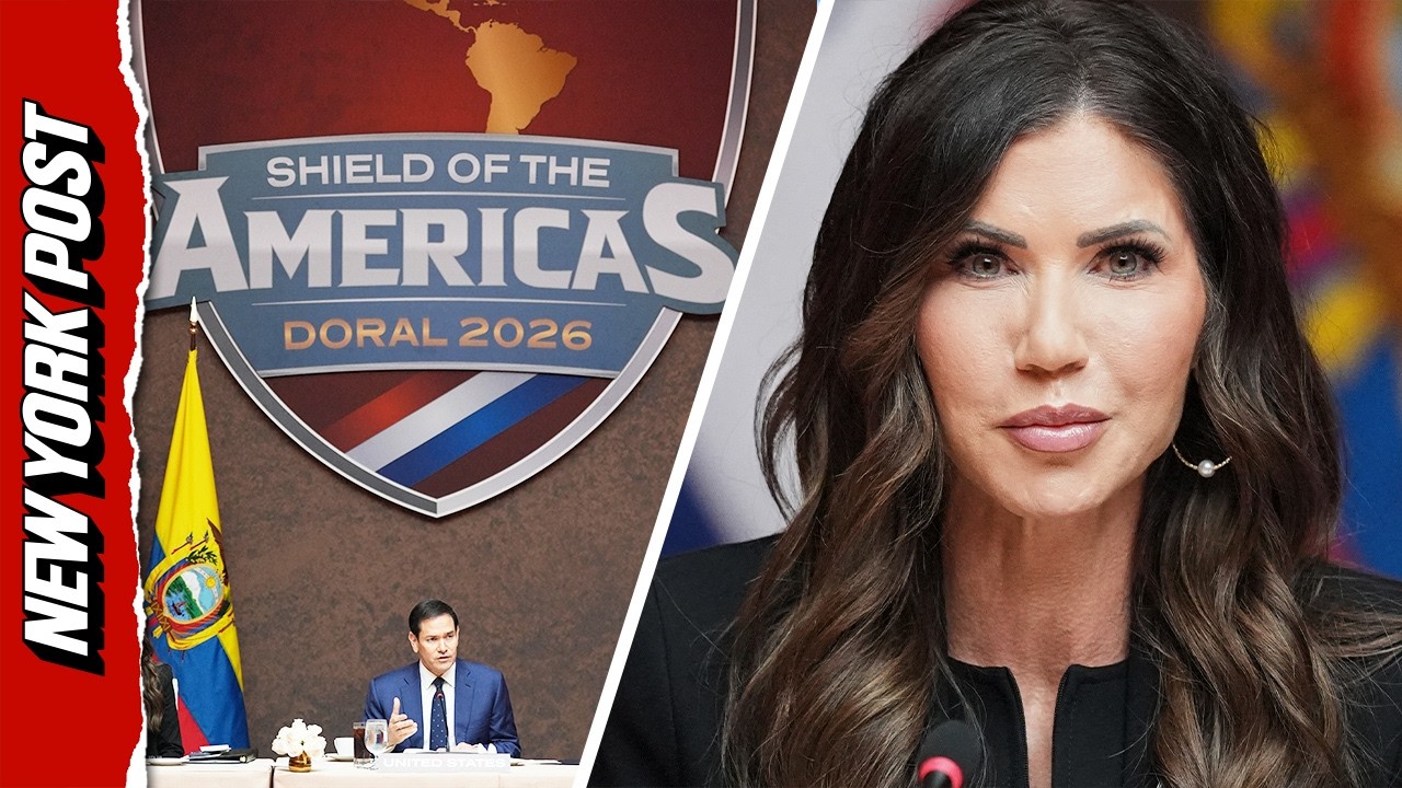 Kristi Noem Takes Her Seat at ‘Shield of the Americas’ table