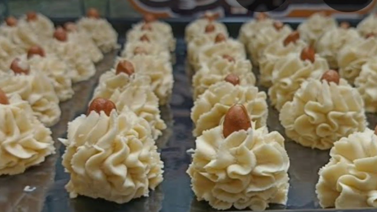 غريبية المحڨن بالمرغارين بثلاثة مكونات فقط  تجي ذوب في الفم