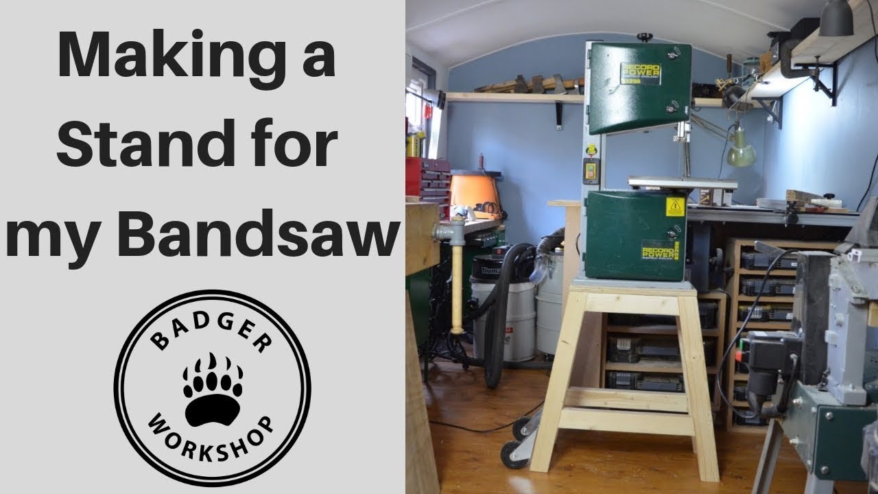 Making A Bandsaw Stand