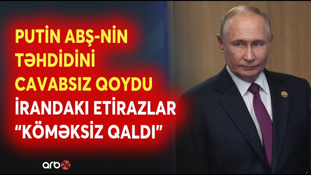 Putin TƏHDİDLƏRƏ SƏSSİZ QALDI - Tramp Rusiyaya ŞOK MESAJI ötürdü - ŞƏRQDƏ GƏRGİNLİK PİK HƏDDƏ