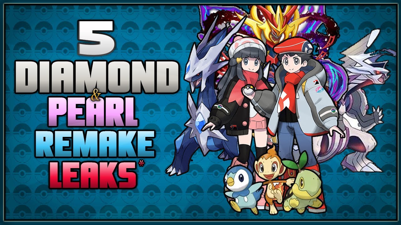 5 New Pokémon Diamond and Pearl Remake Leaks