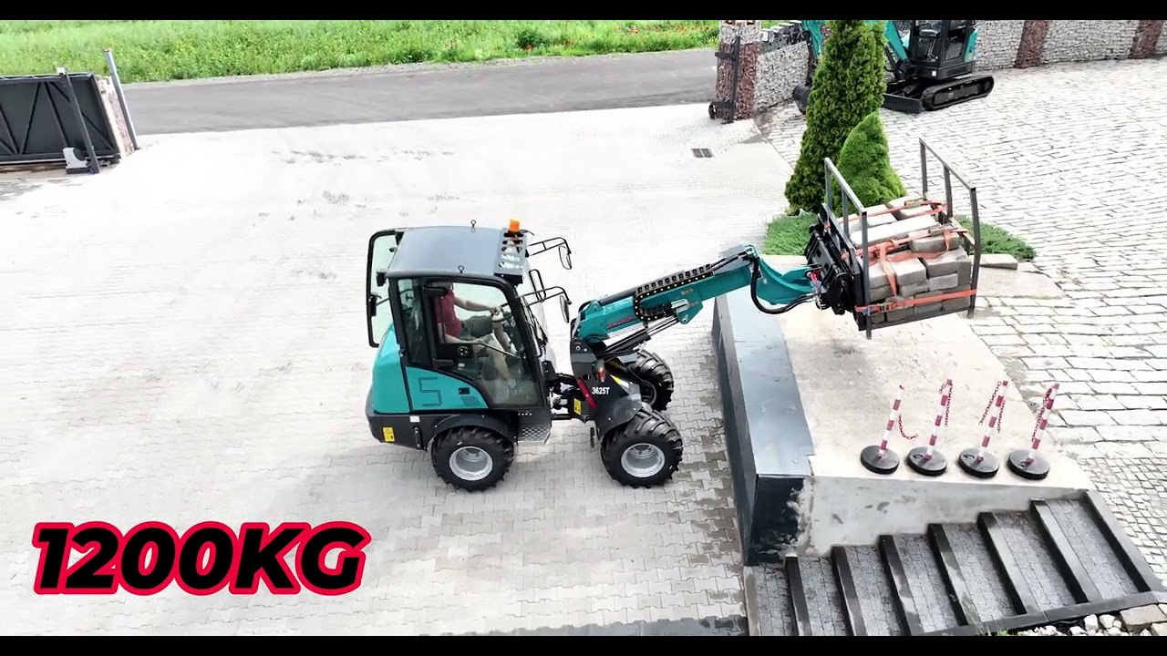 SCHMiDT 3625T - Ładowarka Teleskopowa , udźwig, prezentacja. NOWOŚĆ