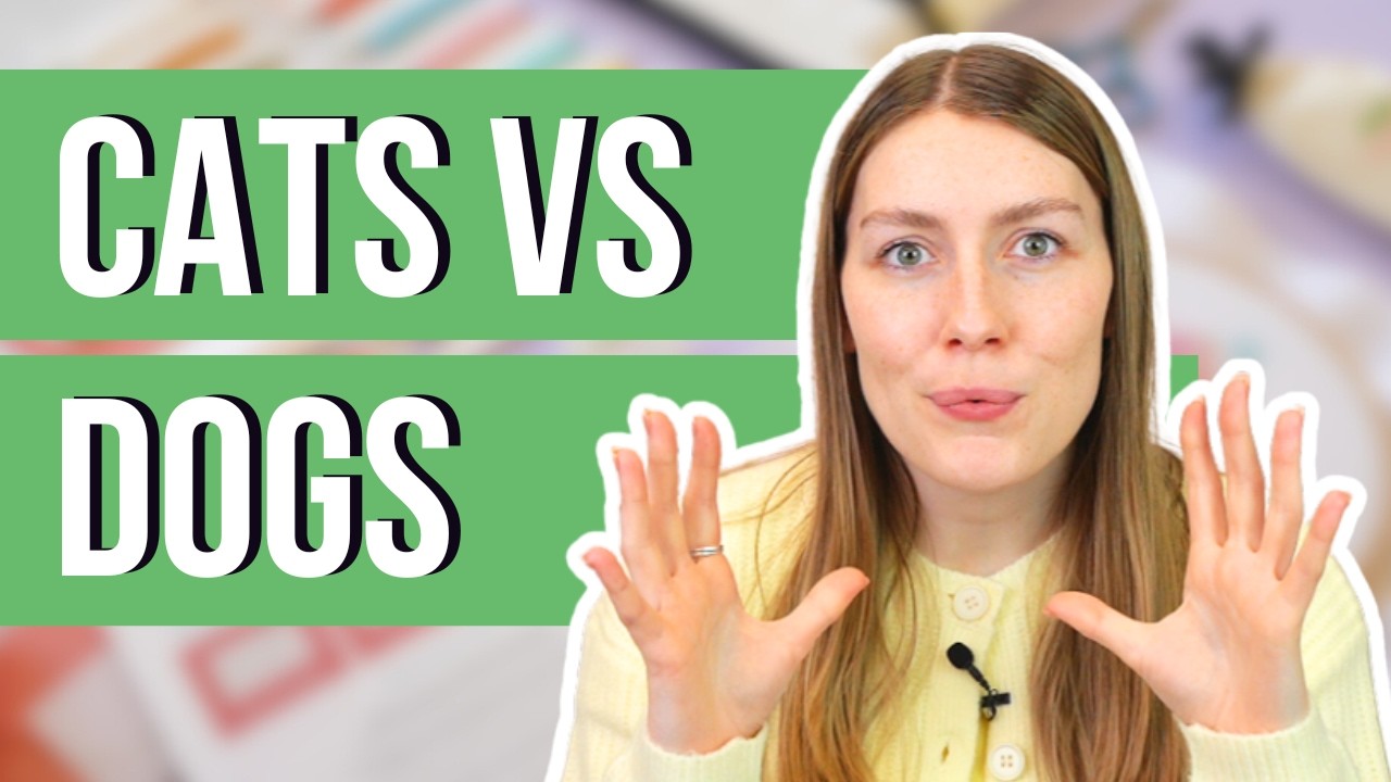 Вы за команду Собаки или за команду Кошки? | Вышивка крестом &laquo;Гусеница&raquo;