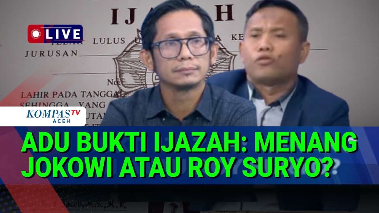 Kasus Ijazah: Jokowi Siap Hadapi Pengadilan, Tuduhan Roy Suryo Cs Dinilai Tak Terbukti?