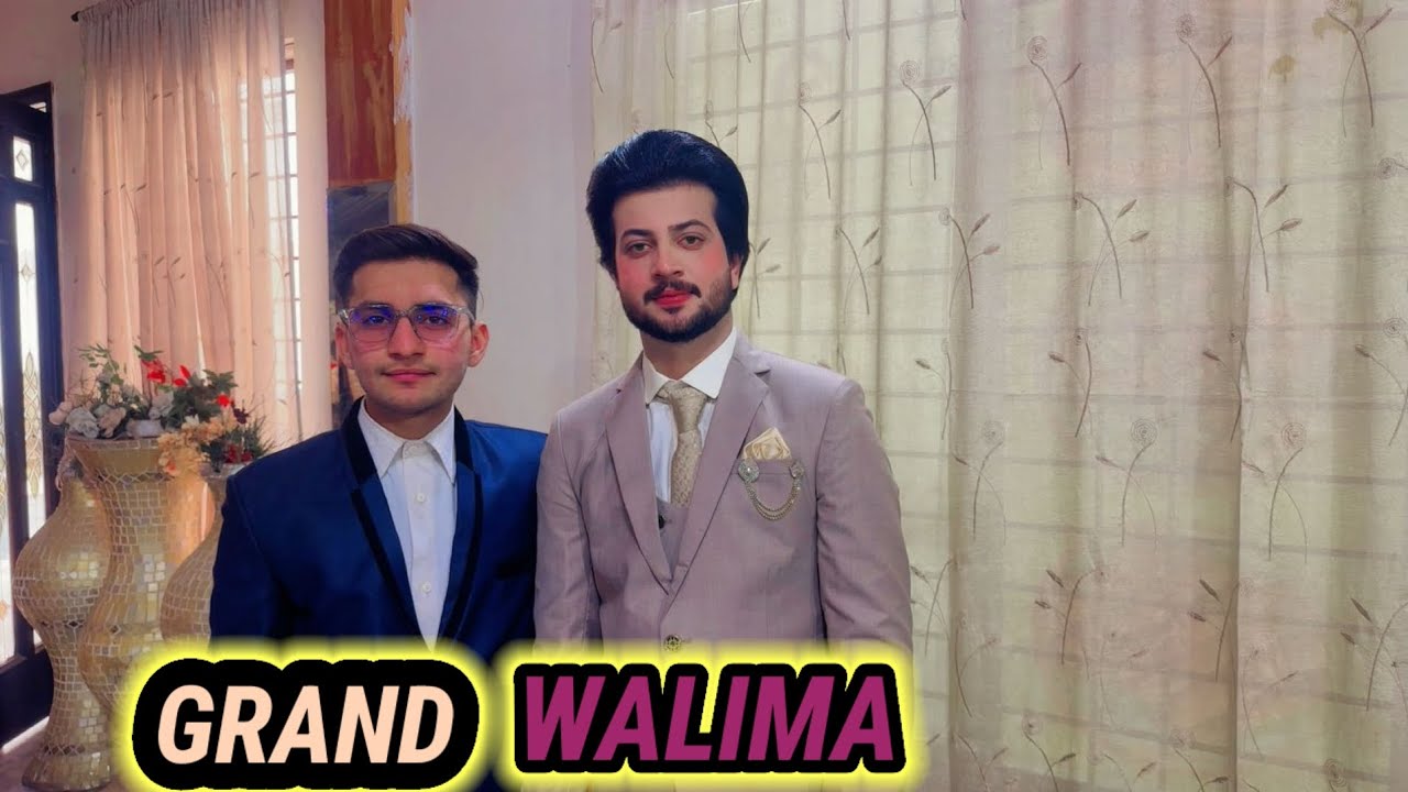 Zain Bhai ka walima😊🥰|Humy jaga nhi mil rhi😥😓