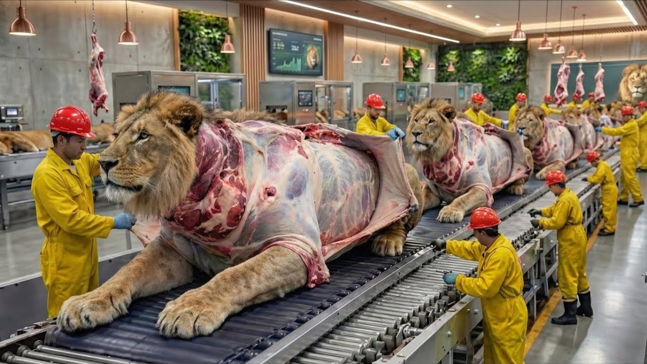 Inside the Modern Lion Leather Factory – Full Process How Million-Dollar Bags Are Made