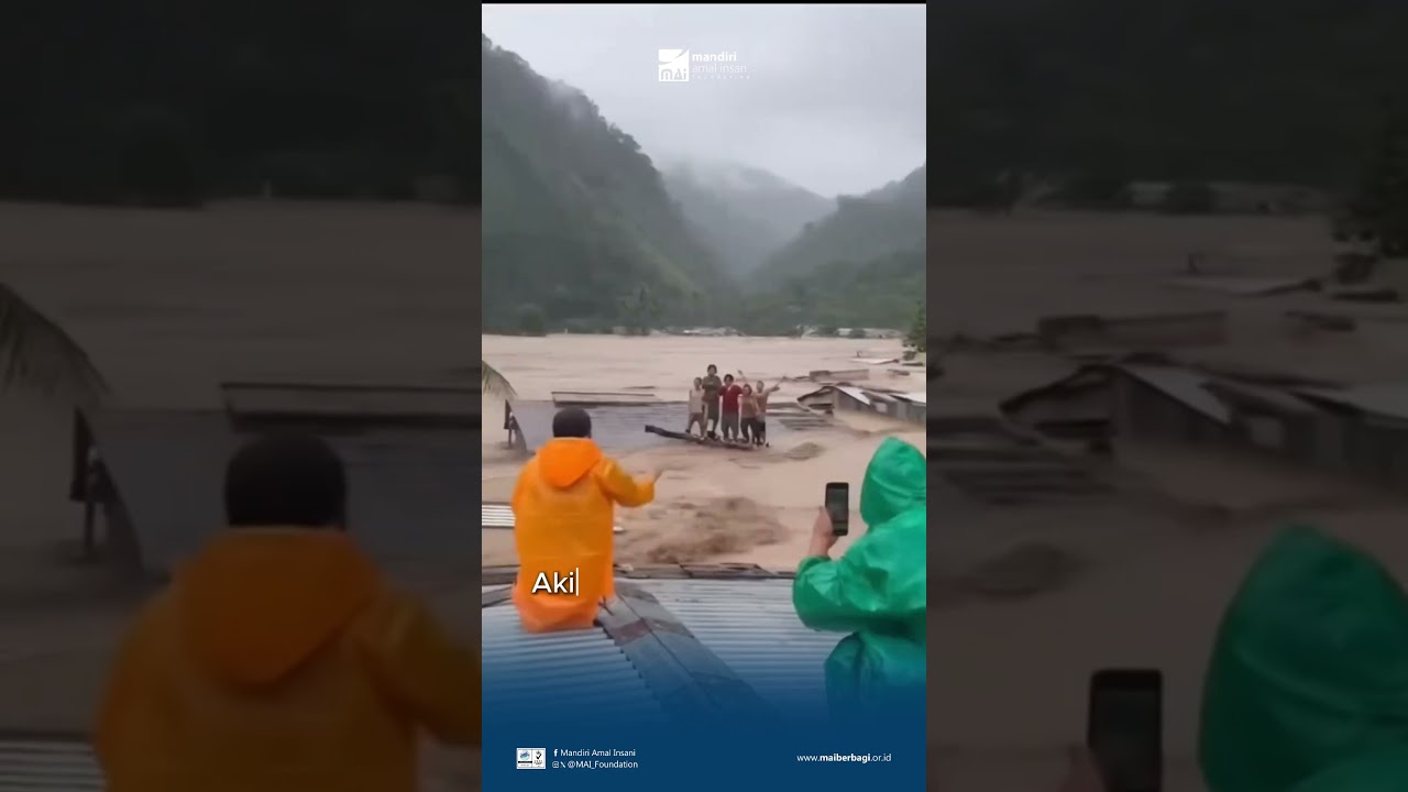 Detik-detik Longsor & Banjir di Sumatra Utara
