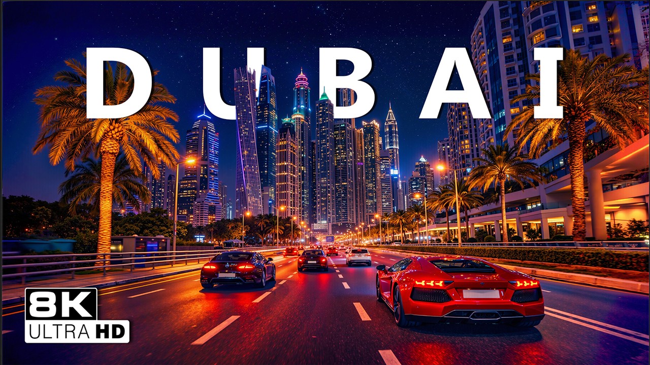 Dubai 2026 in 8K | Ultra-Modern Skylines, Luxury Architecture & Futuristic Cityscapes