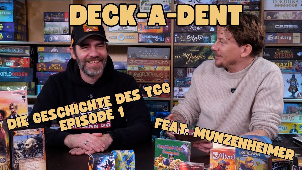 Deck-A-Dent: Die Geschichte des TCG Ep. 1 Die Anfänge der Trading Card Games - Magic, Star Wars usw