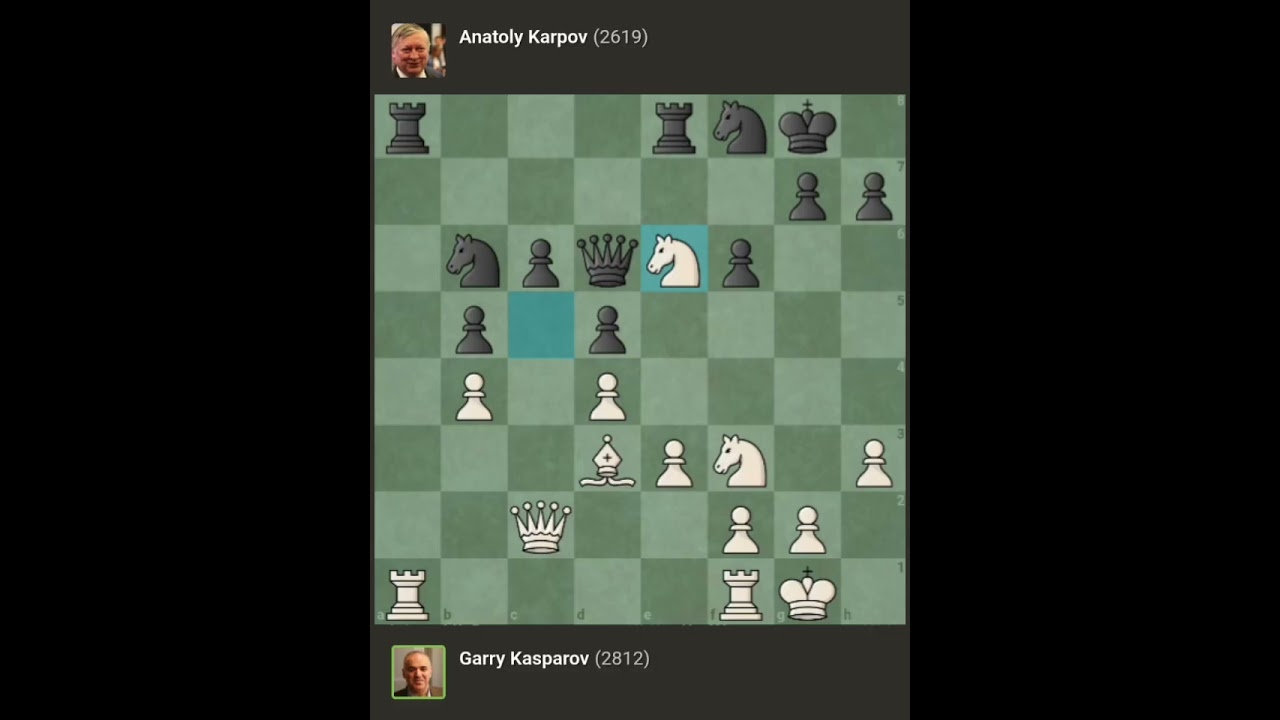 Garry Kasparov vs Anatoly Karpov ◉ Blitz Match | Valencia - Spain, 2009.