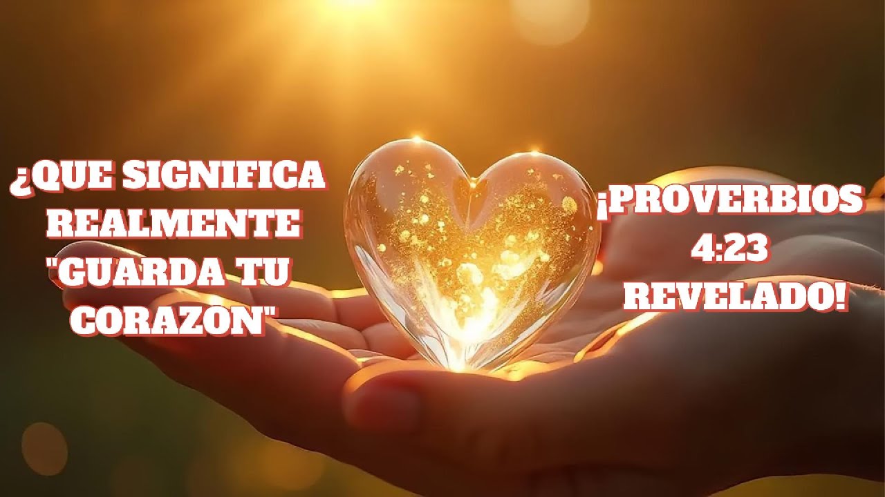¿Que Significa Realmente Guardar Tu Corazon? ¡Proverbios 4:23 Revelado! . #proverbios  #corazon