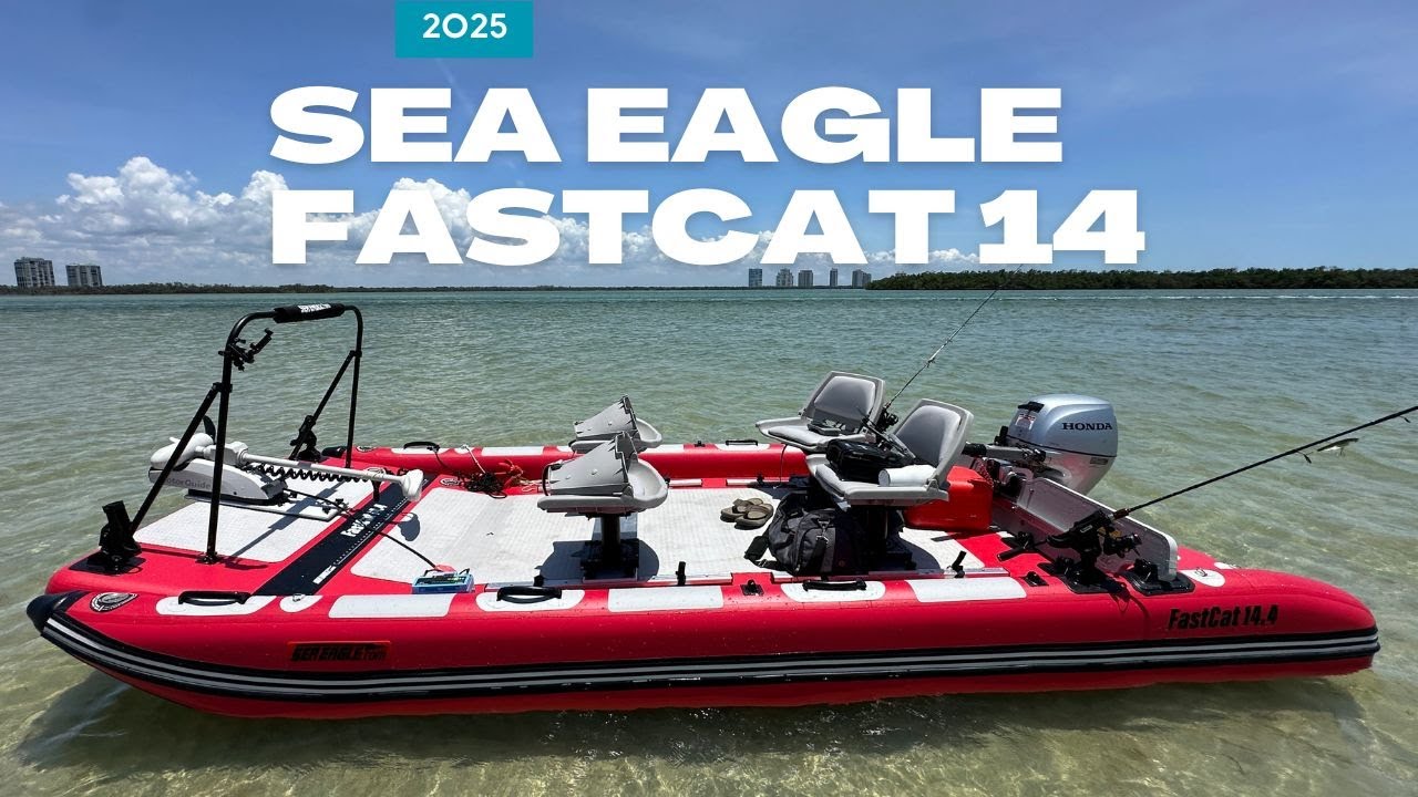 2025 Sea Eagle FastCat 14 - The best fishing boat for the money