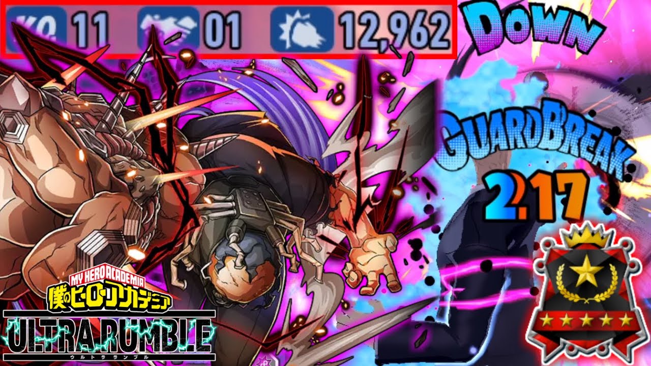 AFO Ranked 11KO 12,962DMG in My Hero Ultra Rumble