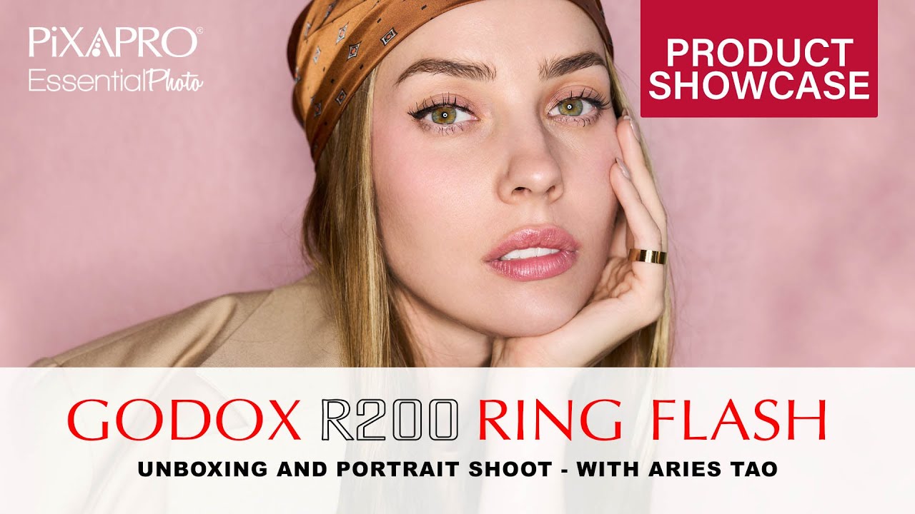 GODOX #R200 Ring Flash head for PIKA200/200Pro and AD200/200Pro - with Aries Tao