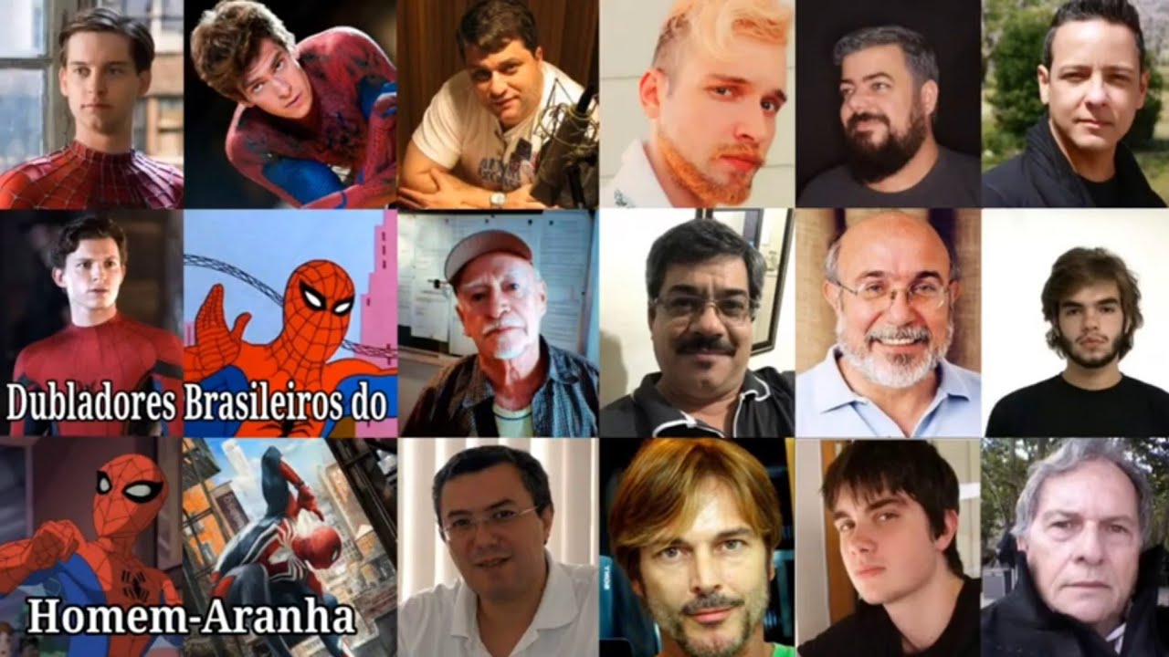 PERSONAGENS & SEUS DUBLADORES #05 | HOMEM-ARANHA (PETER PARKER)
