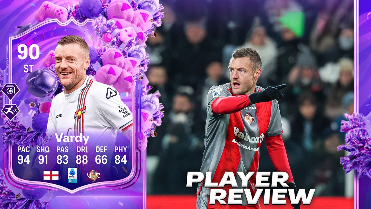 SI LO TIENES EN TU CLUB, TIENES QUE DARLE UNA OPORTUNIDAD!! | JAMIE VARDY 90 FUT BIRTHDAY REVIEW