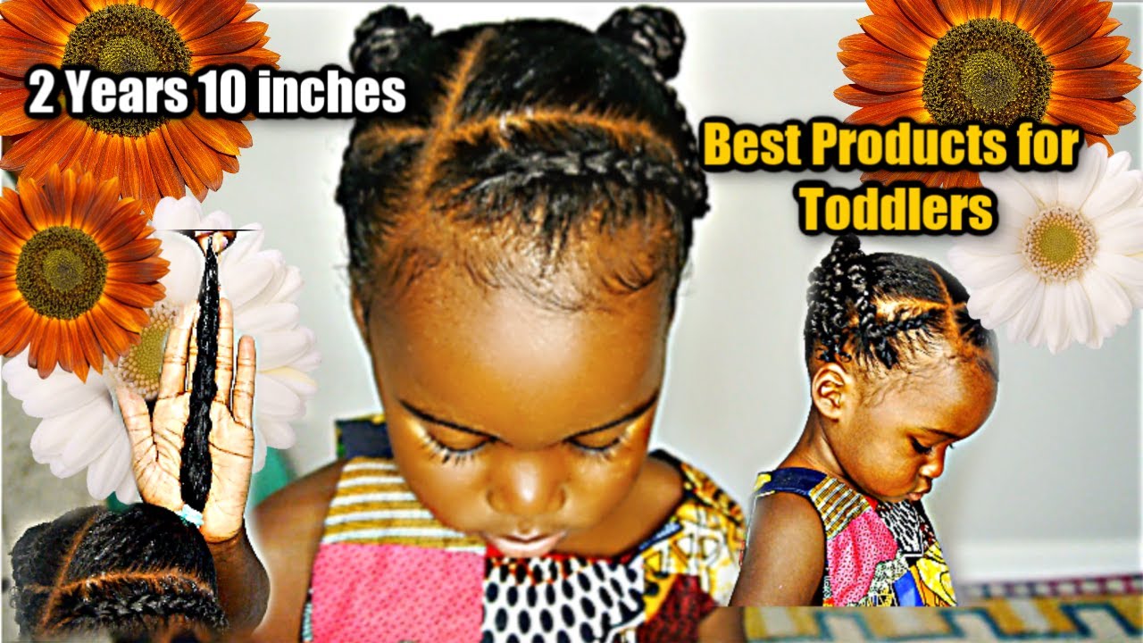 Adorable Hairstyles for Little Black Girls + How to Detangle + How to Grow your Baby's Hair Fast