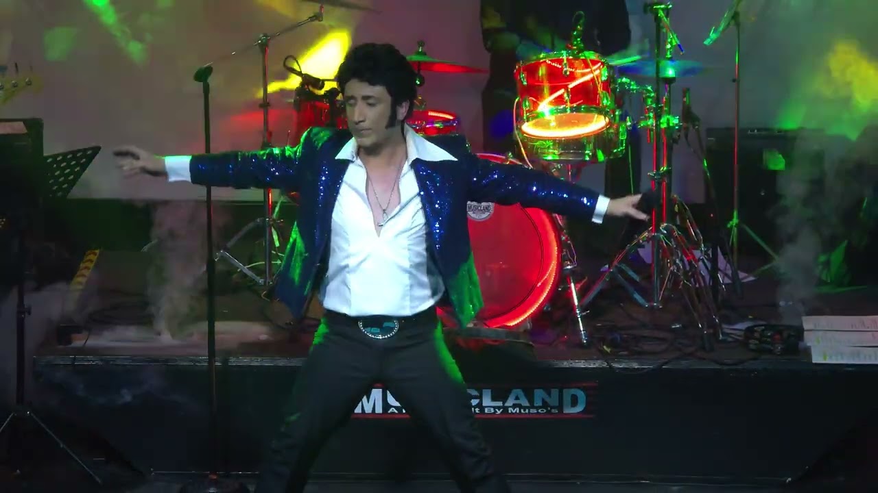 Sean Luke Spiteri as Tom Jones performing You Can Leave Your Hat On Kiss @Musicland 2025