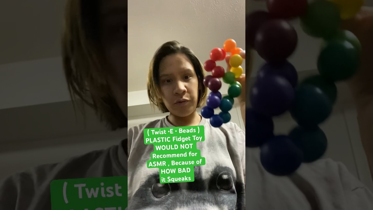Twist&bull;E&bull; Beads SQUEAKS NOT Recommended For #Autistic #Nor4Asmr #SensitiveHearing