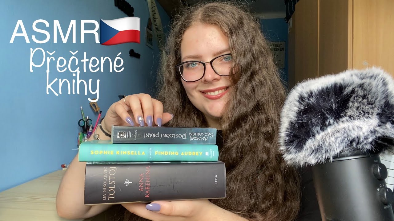 ASMR CZ Nově přečtené knihy | Whispers & Book Tapping📕❤️ (english subtitles)