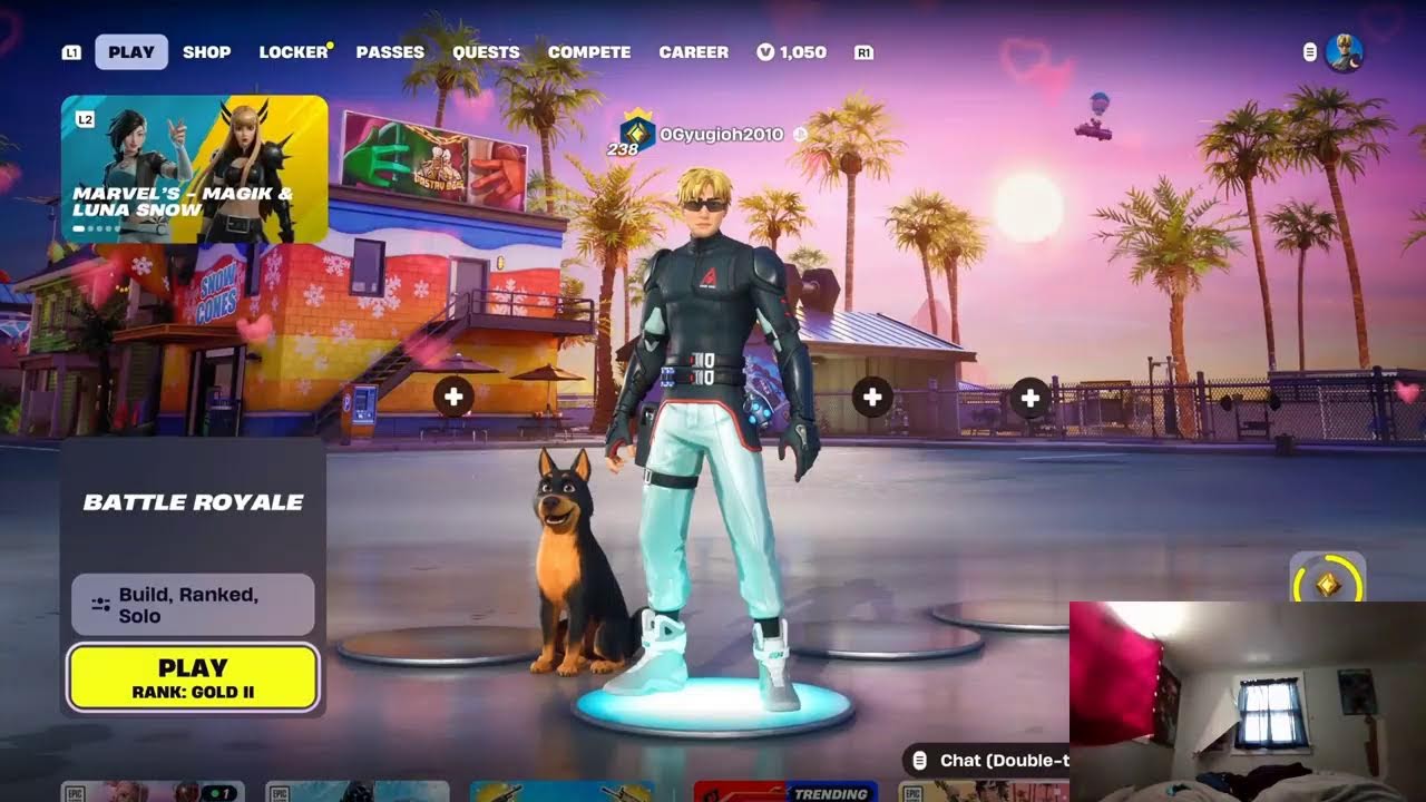 trying to get 20 wins in fornite
