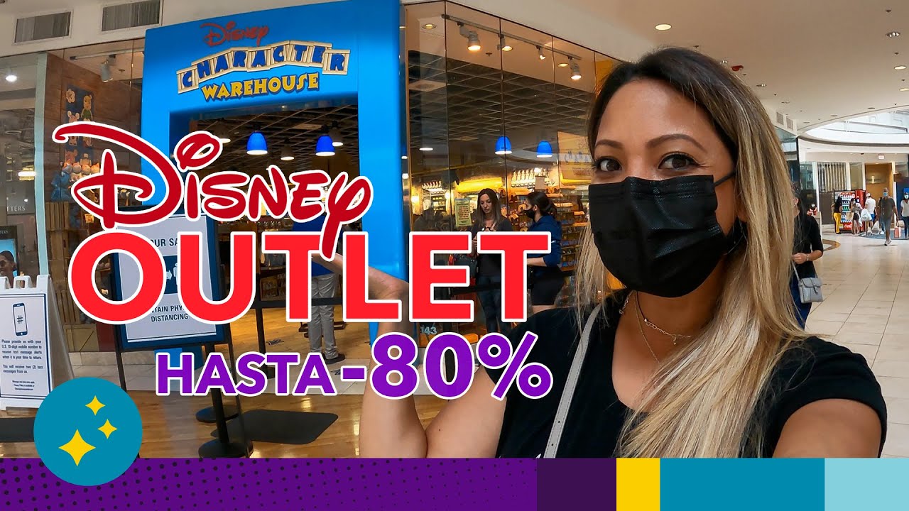 🚨 TIENDA OUTLET DISNEY CHARACTER WAREHOUSE - Sawgrass Mills Junio 2021