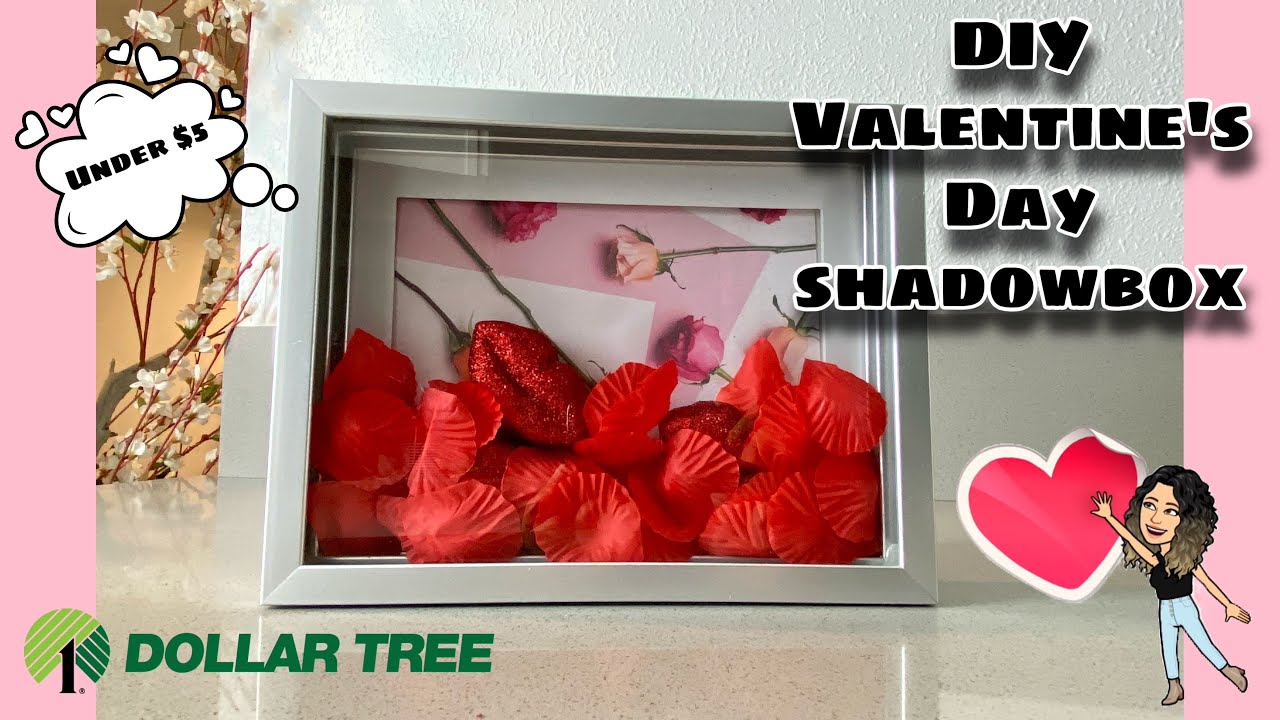 DIY Valenintes Day shadowbox
