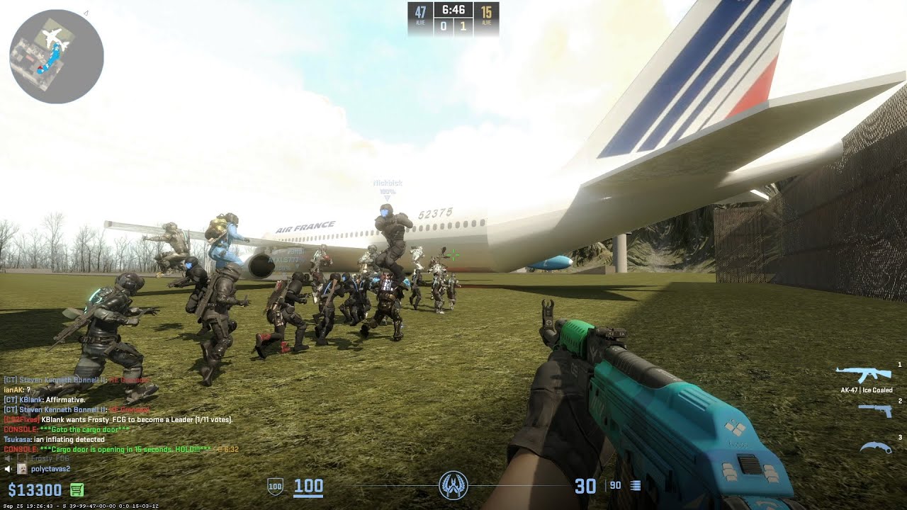 CS2 Zombie Escape ze_2012_p на сервере GFL