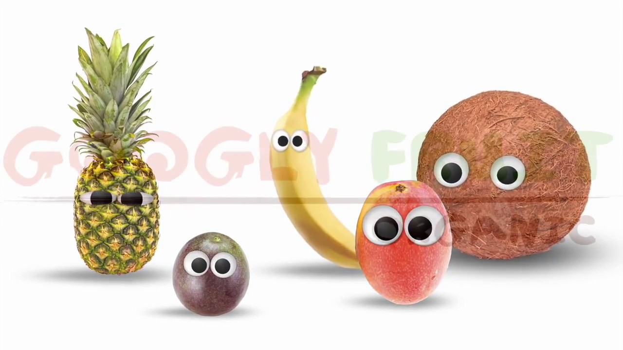 Bob Banana and his Googly Fruit friends