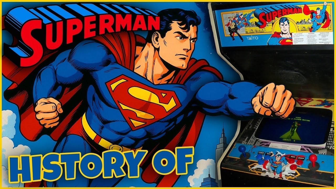 The Forgotten Superman Arcade Game (1988) | DC&rsquo;s Lost Beat-'Em-Up