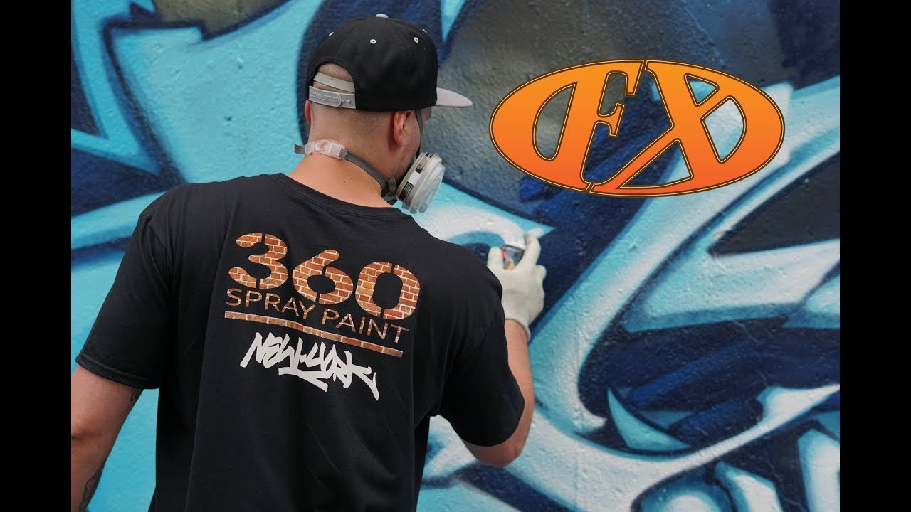 Aniversario  FX CREW 2018,presentacion edicion especial  360 spray paint
