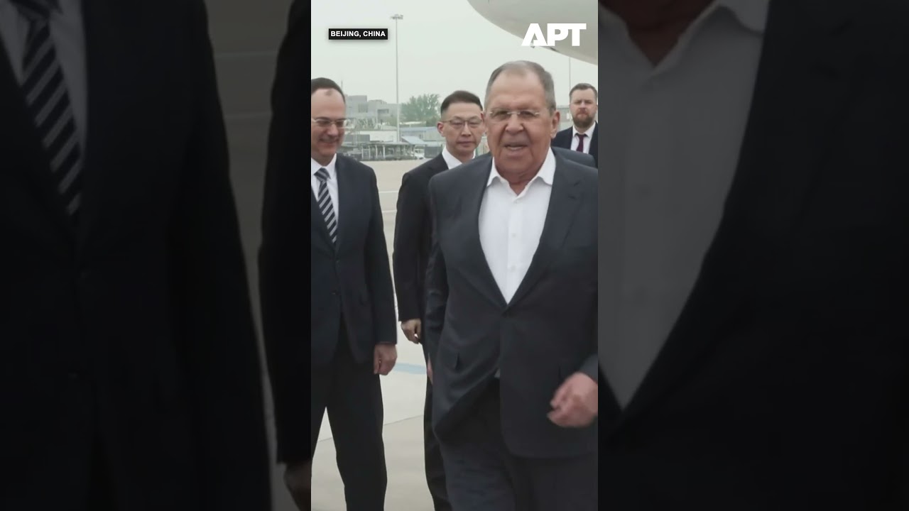 Russian Foreign Minister Sergey Lavrov Arrives in China for Key Meeting With Wang Yi | APT