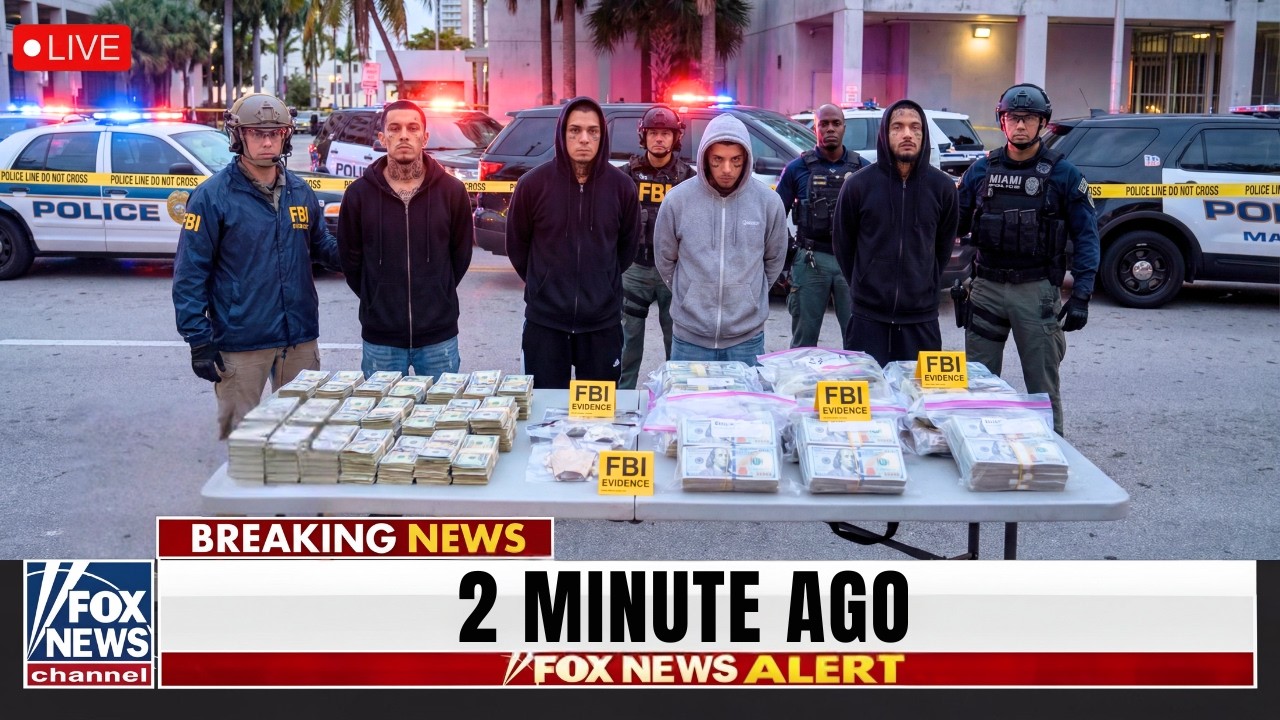 BREAKING: MS-13 Leaders Arrested in Miami Multi-City Operation — Cartel Cash Hidden